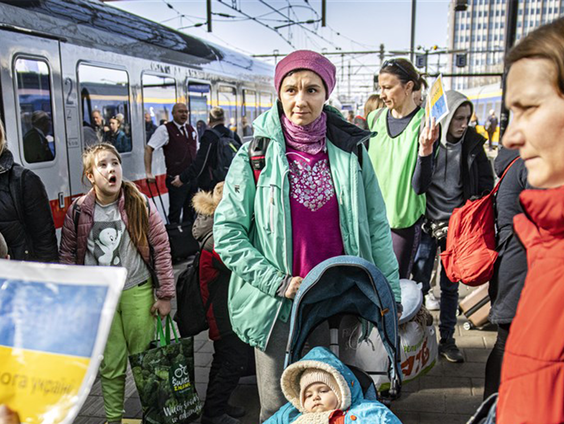 Jasper reed richting Oekraïne om familie op te halen