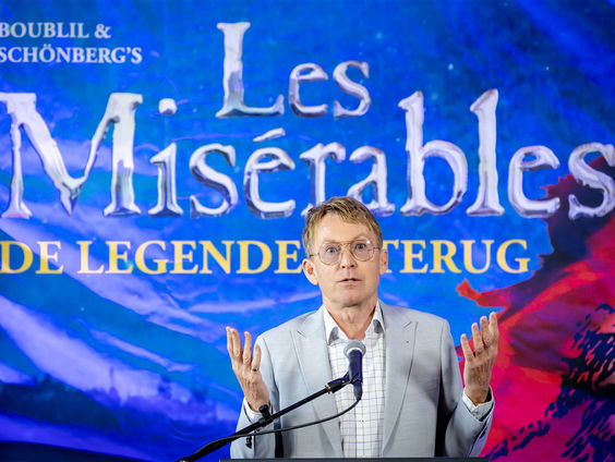 Hans Cornelissen over Les Miserables terug in Carre