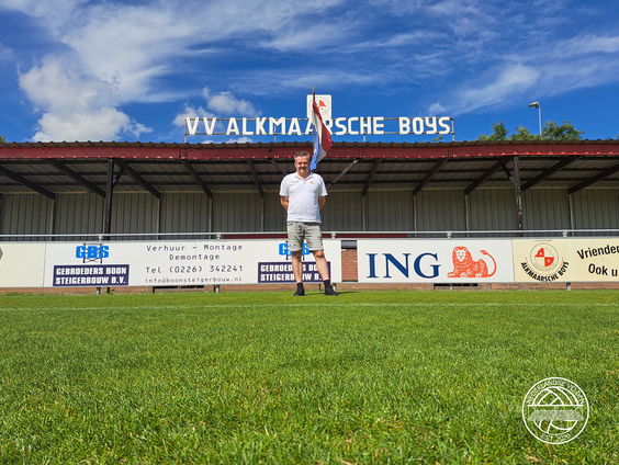 Wilco Polinder wil alle amateurvoetbalclubs in Nederland bezoeken