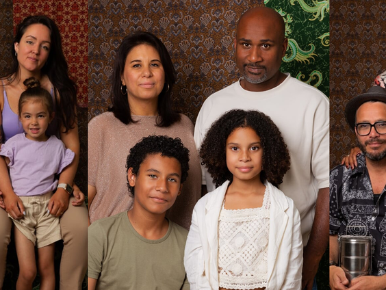 Joyce de Vries fotografeerde Spekkoek Families