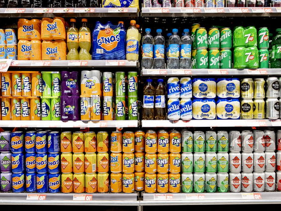 Geld voor staande flessen