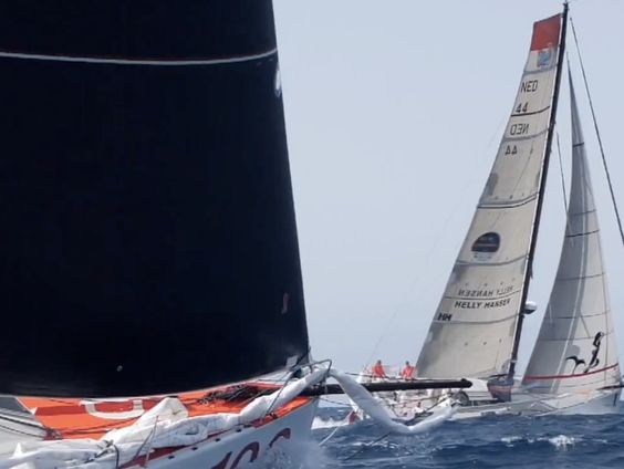 Land in zicht tijdens een zeiltocht over de wereld!  #dagvanmorgen