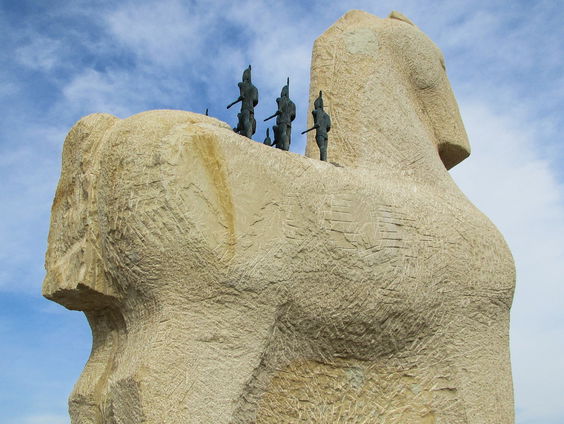 Een paardje met een staartje