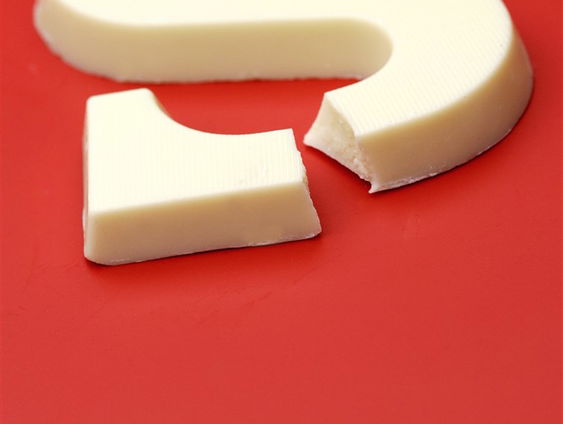 Witte chocola zorgt voor familievete