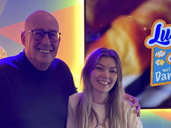 Hannah Mae in de studio!