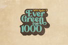 Evergreen Top 1000