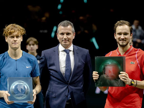 Richard Krajicek met een terugblik op het ABN Amro World Tennis Tournament