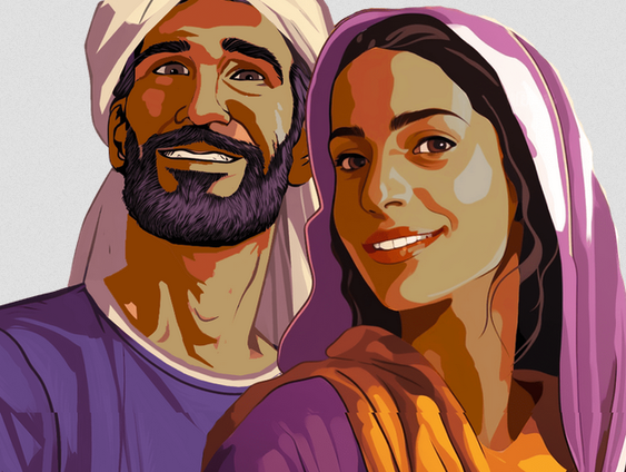 Op welk personage uit het kerstverhaal lijk jij het meest?