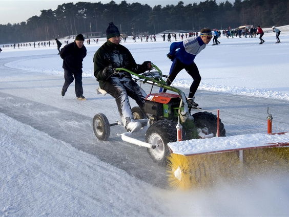 Wordt het nog één keer volop schaatsweer?