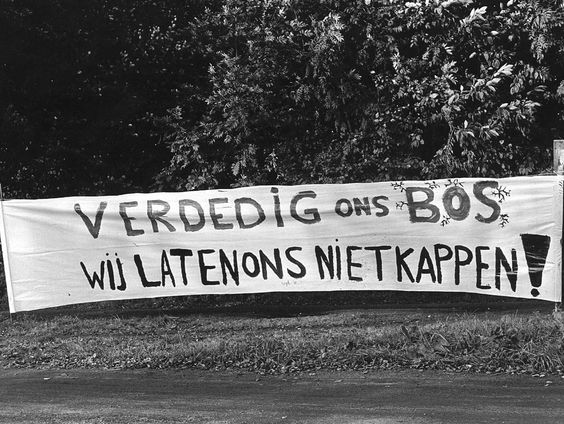 Het is 1982 en het bos Amelisweerd is in gevaar!