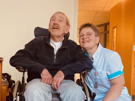 Christel vertelt over haar werk in de Riederborgh