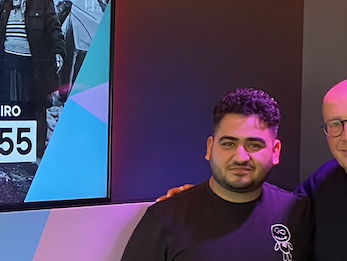 Giro 555: Ammar Bozoglu in de studio