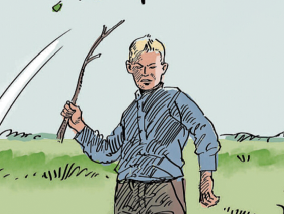 Elly de Vries over Bartje als strip