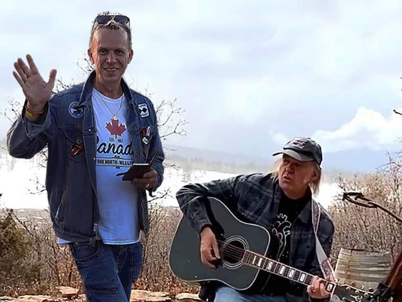 VakantieVerslaggever Gerard Geluk ging in Canada op zoek naar Neil Young