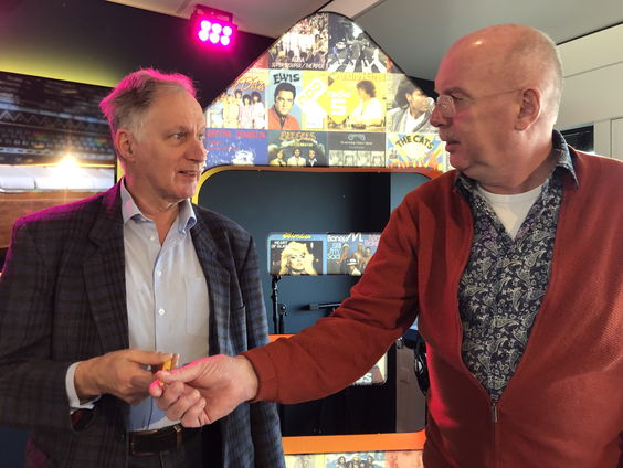 Willem Roes is dol op reclamepennen