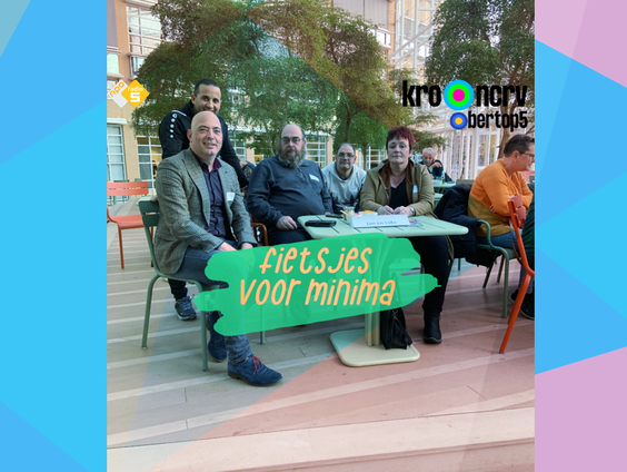 Gesprek met Lida en haar ambassadeurs, over Fietsjes voor minima