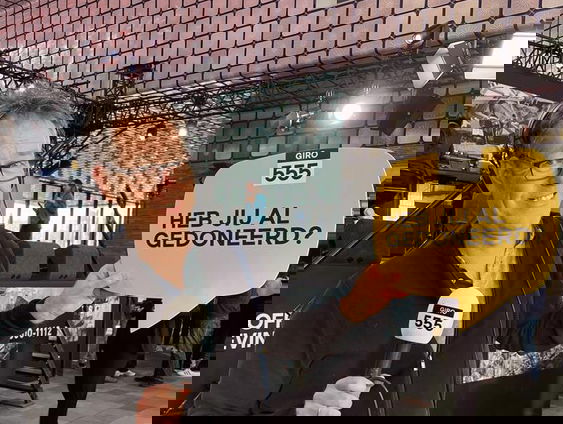 Live vanuit Beeld & Geluid: Dit is alweer de 45e Giro555 actie