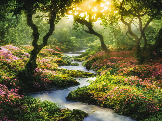 Wandelen door de Hof van Eden