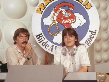 Tienerpresentator Birgit in 1982 nog steeds op de radio