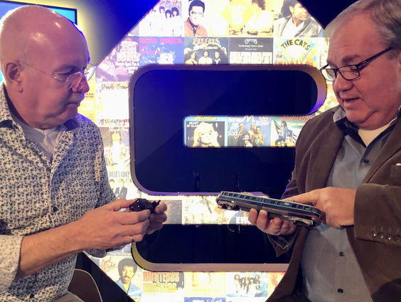 Han Landman is gek op treintjes!