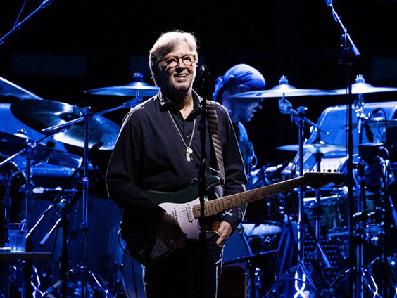 Eric Clapton speelt nog steeds de sterren van de hemel