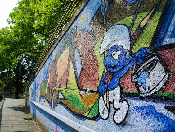 Slapen als een smurf