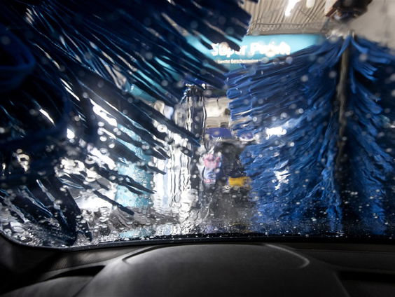 Nooit meer je auto wassen