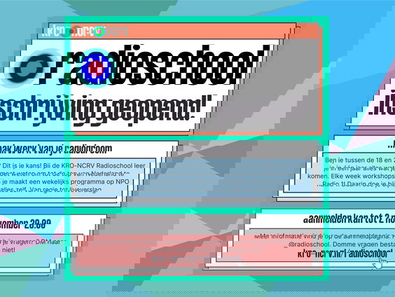 Waarom is de KRO-NCRV Radioschool zo leuk?