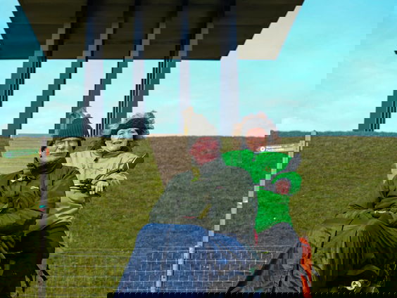 Maria en Freerk fietsen met rolstoelfiets naar Santiago de Compostela