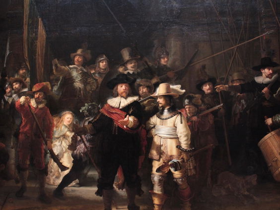 Ultra hoge resolutie foto van De Nachtwacht; de kracht van het inzoomen