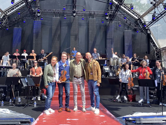 Lunch Lekker live vanuit Kerkrade met 'The Maestro & The European Pop Orchestra'