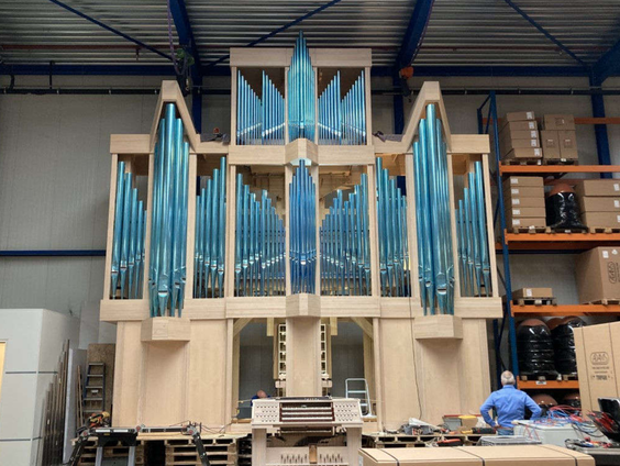Limburgers bouwen supergroot orgel voor Noorse kerk