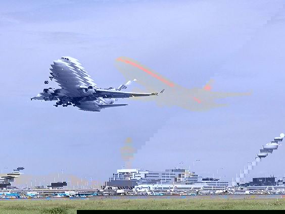 Soms lijkt Schiphol nog steeds een moeras