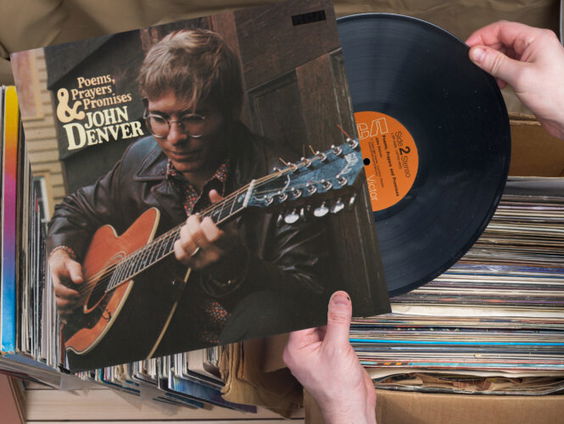 Liefde voor Muziek/Plaatwaarde: Poems, Prayers & Promises van John Denver
