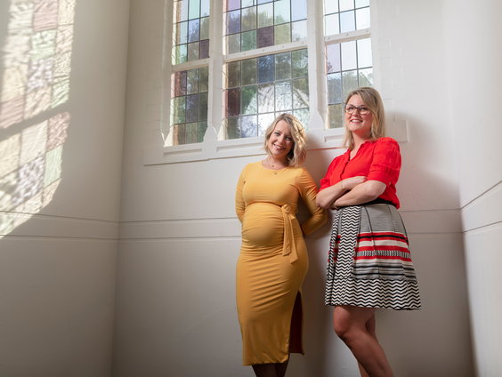 Jong en weduwe, Marieke en Marieke moesten alleen verder