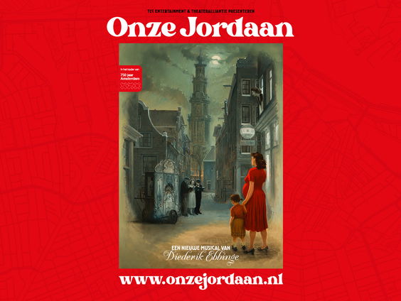 Diederik Ebbinge over de musical 'Onze Jordaan' ter ere van het 750 jarig bestaan van Amsterdam