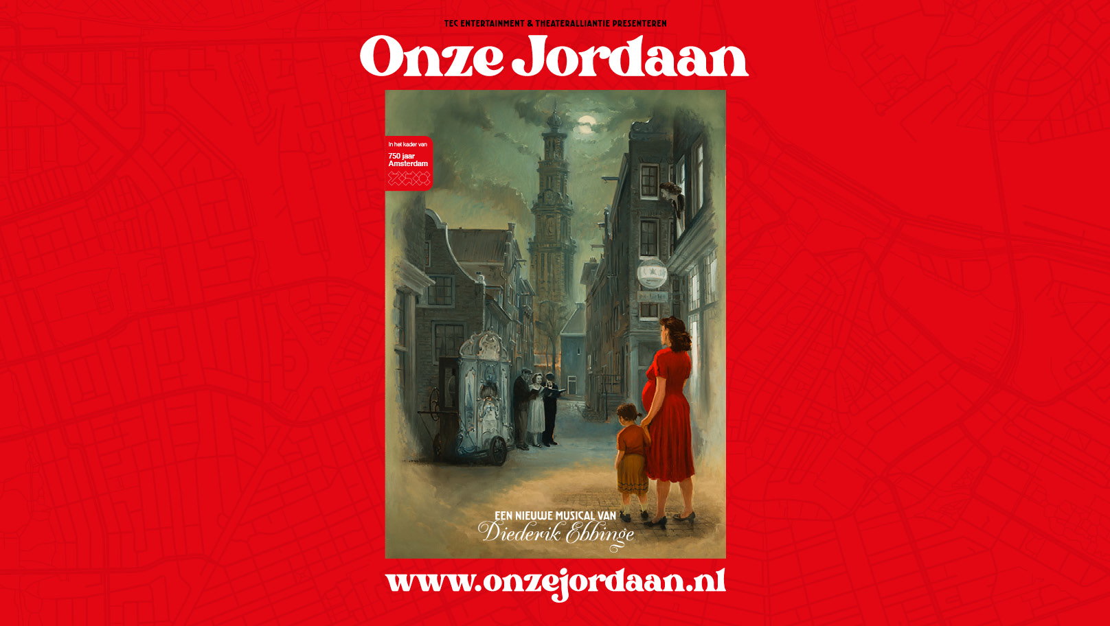 Diederik Ebbinge over de musical 'Onze Jordaan' ter ere van het 750
