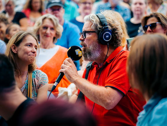 Nathalie is beheerder van 'Clouseau Fans Onder Elkaar'... en natuurlijk bij het Vakantieconcert!