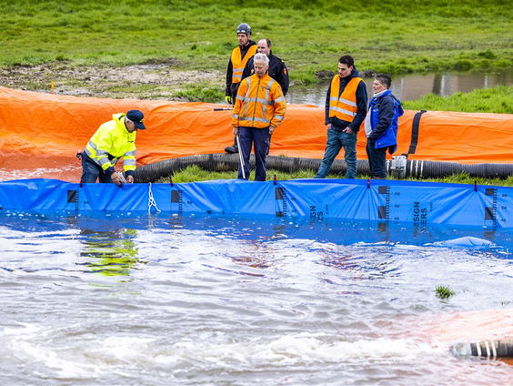 Alternatieven getest voor zandzakken