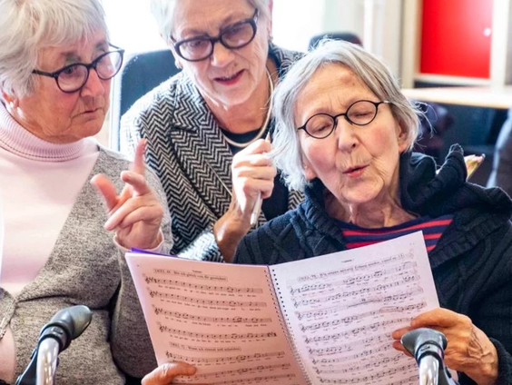 Matthaüs Passion wordt gezongen door mensen met dementie