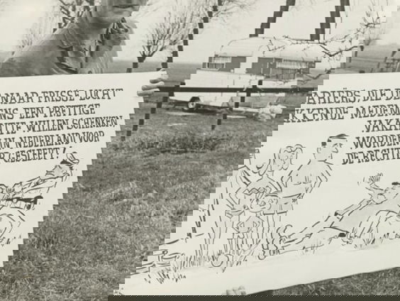 Kamperen bij de boer, dat ging niet zomaar in 1972...