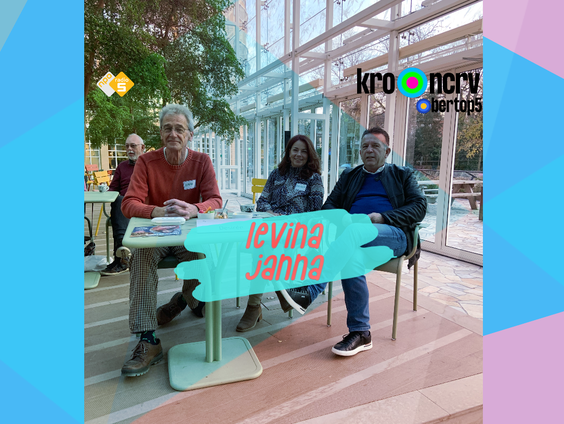 Gesprek met Desirée en haar ambassadeur, over Levina Janna