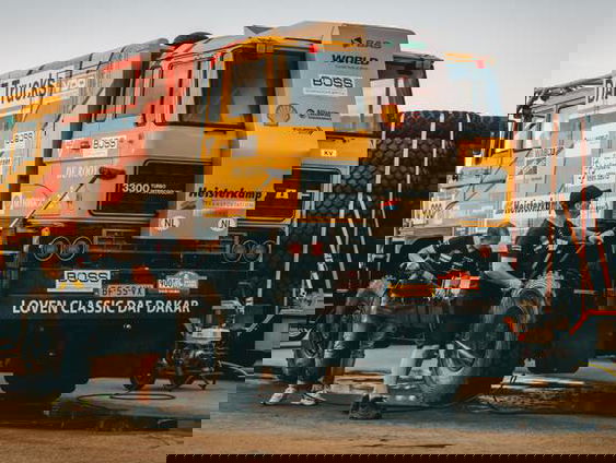 DAF-truck uit 1984 doet mee aan Dakar Classic