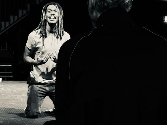 Jeangu Macrooy als Jezus in Jesus Christ Superstar