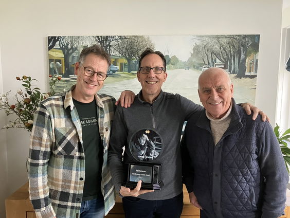 Sportverslaggever Gio Lippens wint de Theo Koomen Oeuvre Award