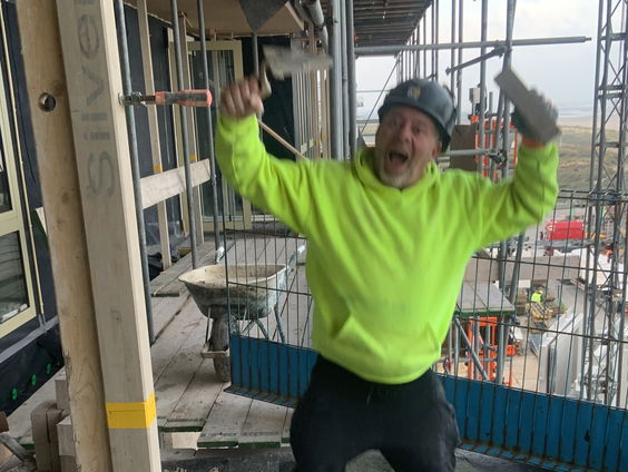 Harald heeft de winnende bouwfoto!