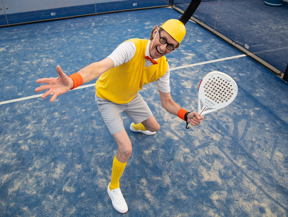 Huub Hangop maakt carnavalsplaat 'Padellen'