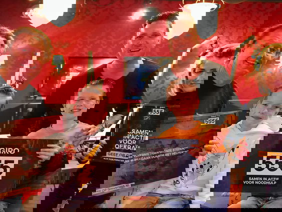 Pascal Redeker doneert megabedrag voor Oekraïne