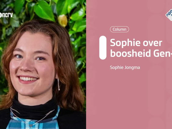 De Nacht van... Column Sophie: "We schreeuwen in een afgrond"