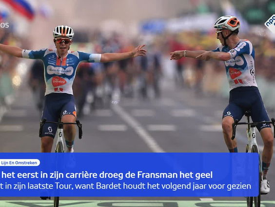 Stoppen op je hoogtepunt: Bardet droeg deze Tour voor het eerst én voor het laatst het geel